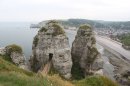 Vue sur Etretat
